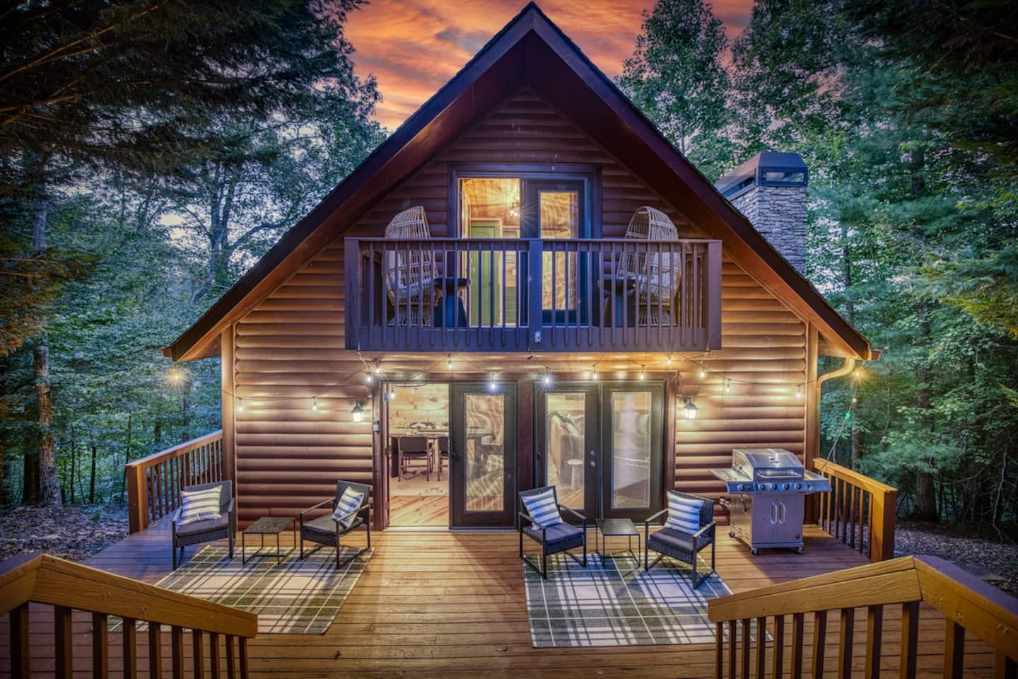 Hot tub deck
